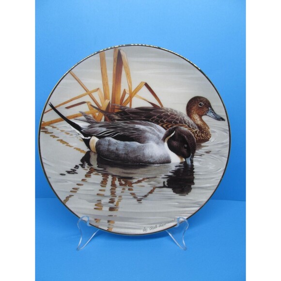 American Waterbirds  "Pintails"  Signed By Artist Rod Lawrence  Plate #2157 VGC - Picture 1 of 9